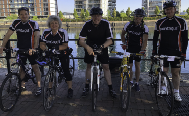 Manchester to Blackpool charity bike ride