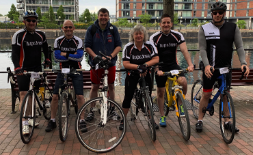 Manchester to Blackpool charity bike ride 2019