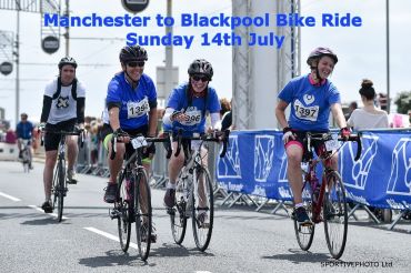 Manchester To Blackpool Chaity Bike Ride 2024