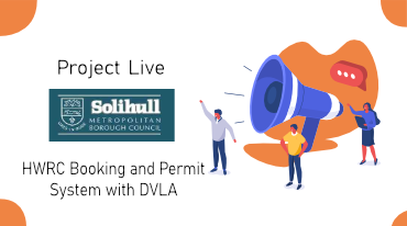Solihull Metropolitan Borough Council Go-Live with our HWRC Booking & Permit system!
