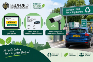 Bedford Borough Council go-live with our HWRC Permit System